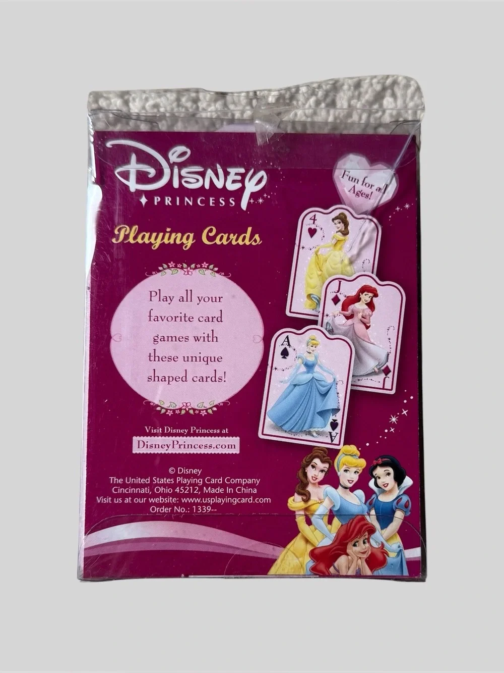 New Disney Princess Playing Cards